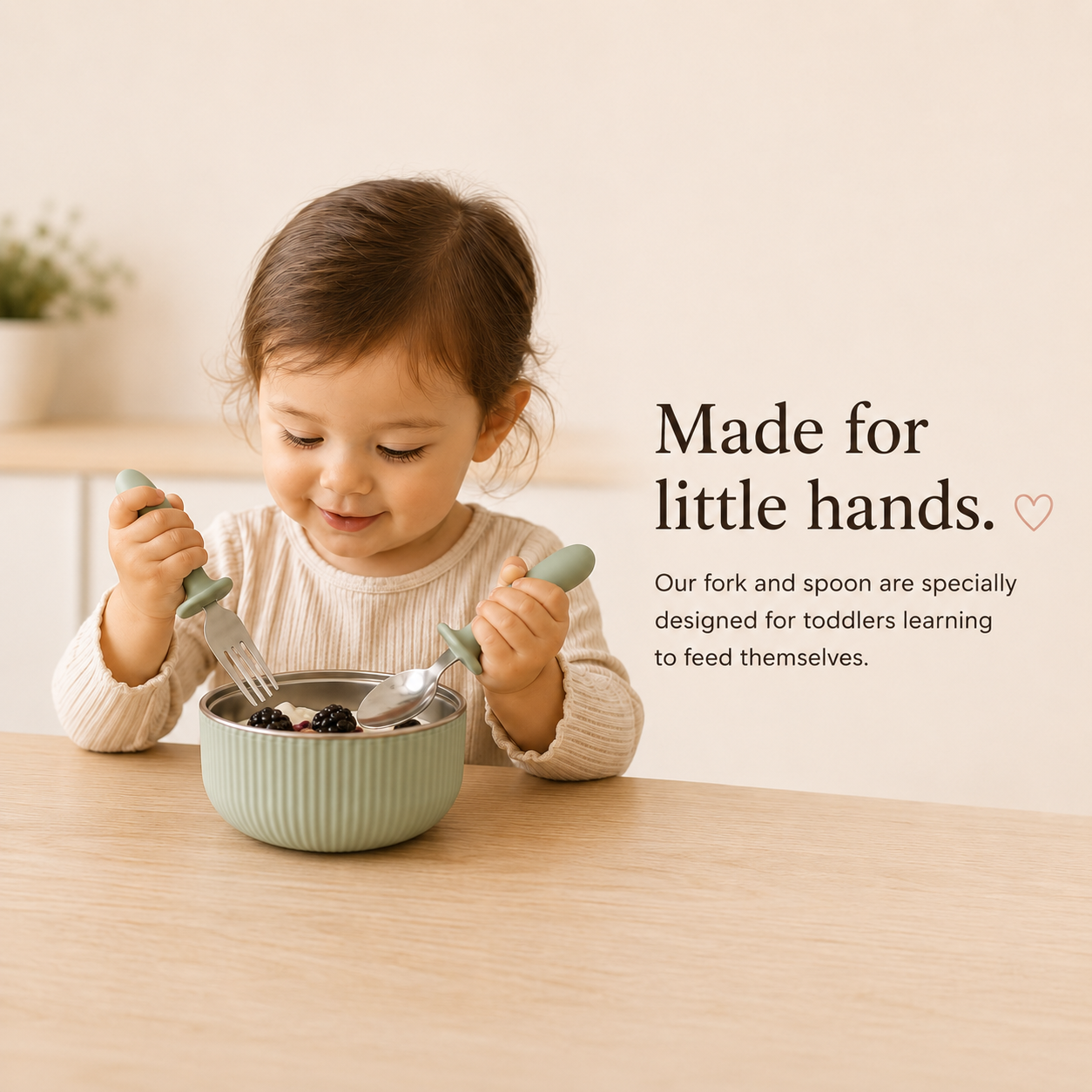 Little Eaters Fork and Spoon
