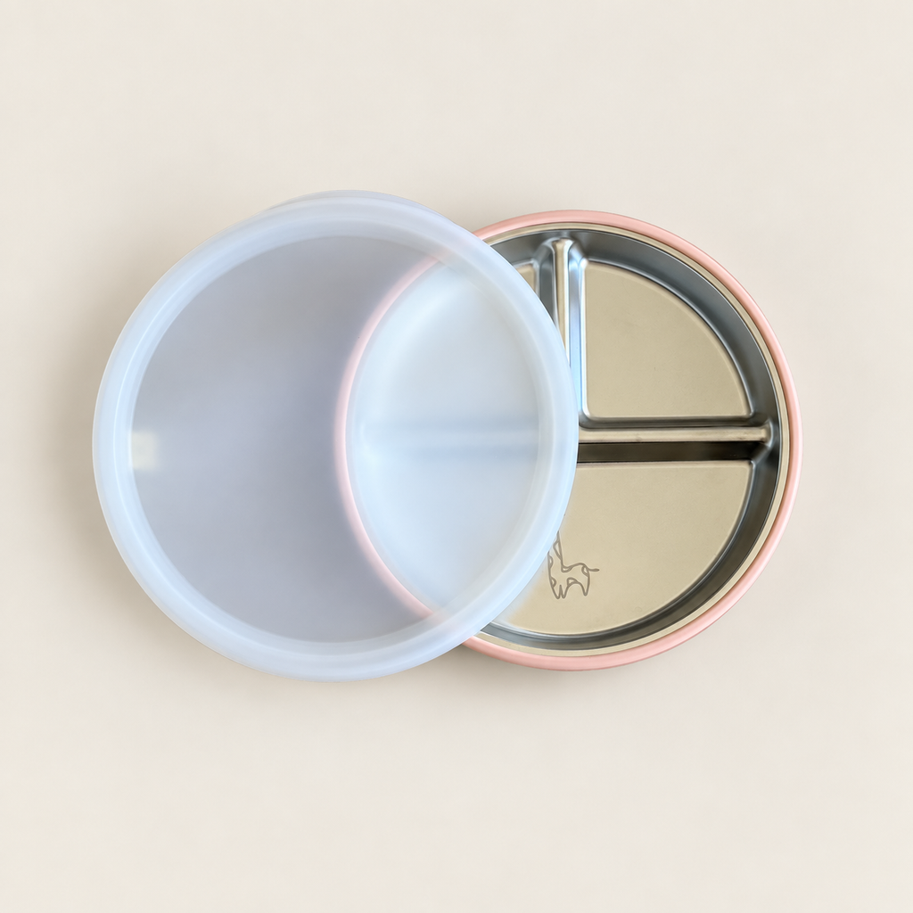 Little Eaters Silicone Divided Plate Lid