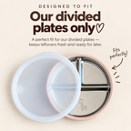 Little Eaters Silicone Divided Plate Lid