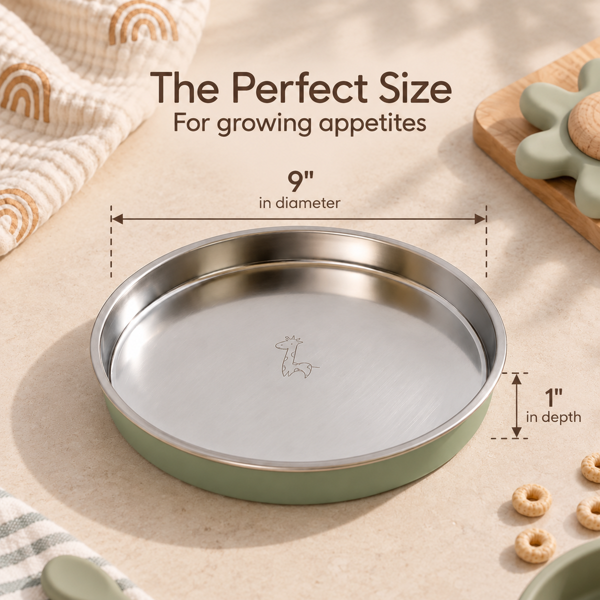 Little Eaters Non-Divided Plates